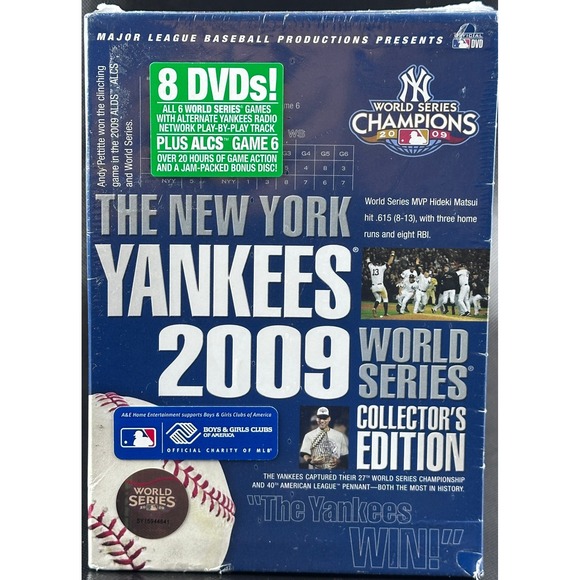 New York Yankees 2009 World Series Collector's Edition 8 DVD Set Baseball - Picture 1 of 7